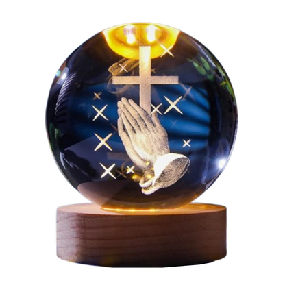 Sfera di cristallo cristiana